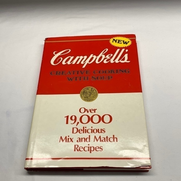 VINTAGE 1985 Campbell’s Soup Cookbook Hard Cover 224 Pages - Picture 1 of 9